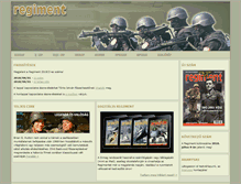 Tablet Screenshot of magazin.regiment.hu
